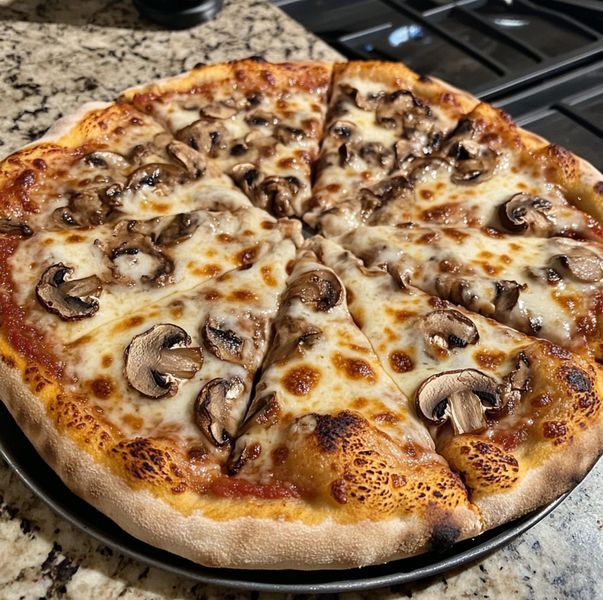 Mushroom Pizza