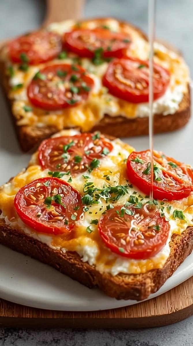 Crispy Pizza Toast