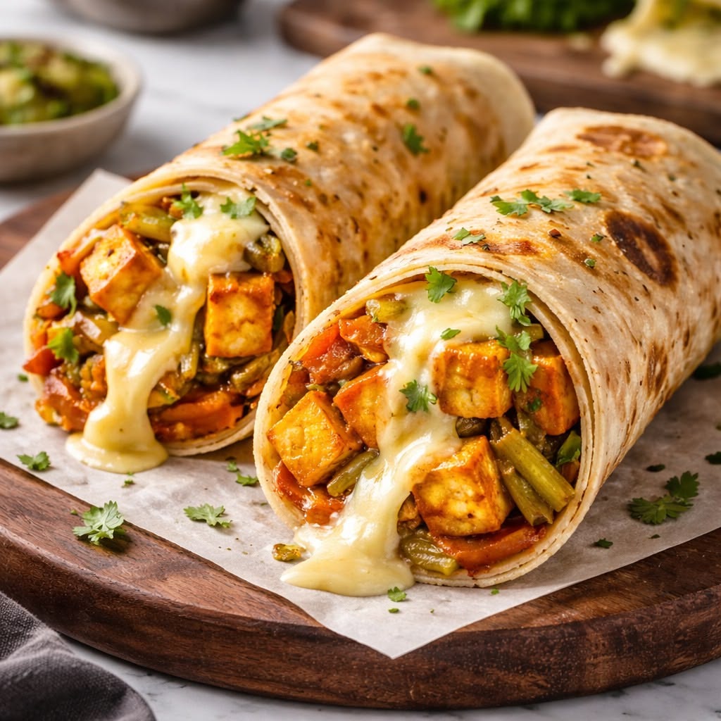 Makhani Paneer Roll